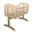 Wooden baby hanging cradle